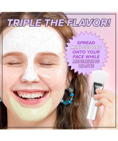 I DEW CARE Mini Scoops: Hyaluronic Acid Face Mask Trio - Self Care Gifts for Women | Vegan & Cruelty-Free | Paraben-Free (3 flavors) - Buy Online on GoSupps.com