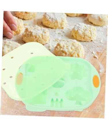 MAGICLULU Cookie Molds 3pcs Baking Tools Baby Silica Gel Flexible Decorate Milk Container 15X12X3cmx3pcs Greenx3pcs - Buy Online on GoSupps.com