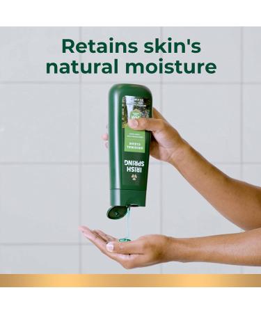 Irish Spring Men's Original Clean Body Wash 4 Pack - 20 Oz Bottle | Biodegradable Ingredients | 24-Hour Freshness - Buy Online on GoSupps.com