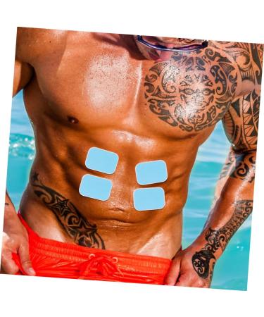 Plafope Hydrogel Patch - 60 Pieces Belly Trainer Pad Portable Fitness Care & Massage Gel Accessory - Buy Online on GoSupps.com