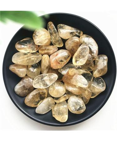 Decorative Crystal 20-40mm Natural Tumbled Citrine Quartz Crystal Stones Reiki Stones Brazil Natural Quartz Crystals 100g Home Decor Crystal - Buy Online on GoSupps.com