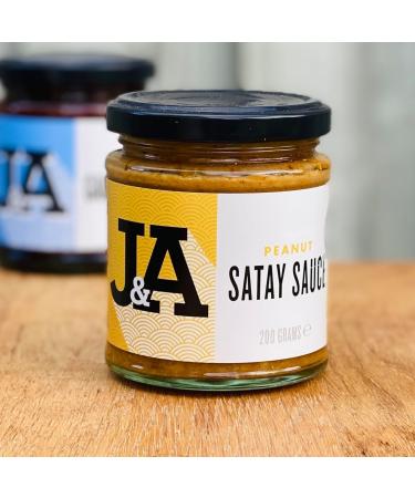  Janda Janda Satay Sauce 200g | All Natural | Authentic Malaysian Recipe | Flavored Sauce Perfect for Dipping or Skipping - Buy Online on GoSupps.com