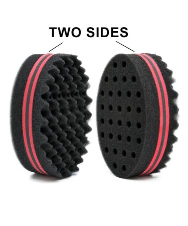 4-Piece Small Hair Twist Sponge Brush Set for Dreads, Locks, and Afro Hair - Wave, Curl, and Coil Styling Tool - Blend - 1 Pack - Buy Online on GoSupps.com
