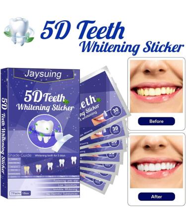 Keepaty Tooth Whitening Strips - Peroxide-Free 7 Treatments for Sensitive Teeth - Achieve a Brighter Smile! - Buy Online on GoSupps.com