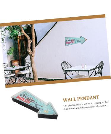 OKUMEYR 1 Pc Decorative Lights Astetic Room Decor Antique Metal Sign Room Wall Pendant Metal Wall Vintage - Buy Online on GoSupps.com