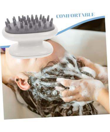 Fomiyes 2-in-1 Shampoo Brush & Scalp Massager - Silicone Hair Care Tool for Men & Women - Plastic Hairbrush for Shower & Massage - Buy Online on GoSupps.com