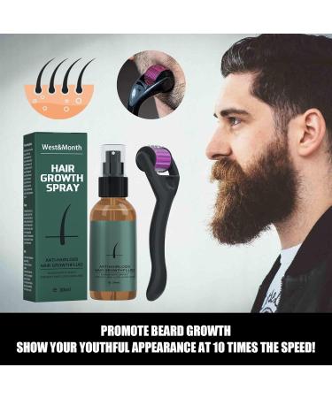 Buy Bart Spray Set - Moisturizing Beard Care | Promotes Thick Growth | 30ml with Roller - Buy Online on GoSupps.com