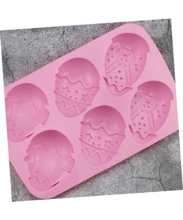 Milisten Cake Molds Silicone Cookie Stencil Silicone Gummy Molds DIY Soap Mold Cookie Molds Ice Cube Mold Candy Craft Mold Egg Candy Mold Baking Tool Supplies Pink Eggs Chocolate - Buy Online on GoSupps.com
