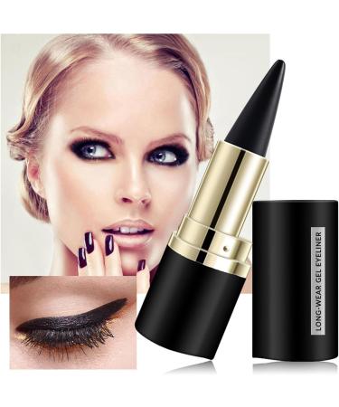 EONFAVE EONFAVE Creamy black eyeliner pencil highly pigmented waterproof gel eyeliner long-lasting eye makeup quick-drying smooth smudge-resistant - Buy Online on GoSupps.com