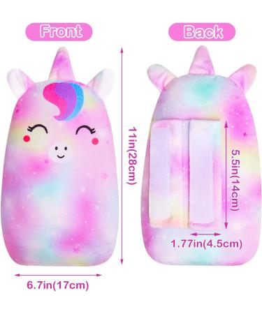 MHJY Cute Unicorn Seat Belt Pads for Kids - Pink Seatbelt Strap Cover for Comfortable Head and Neck Support - Toddlers, Girls, Boys - Buy Online on GoSupps.com