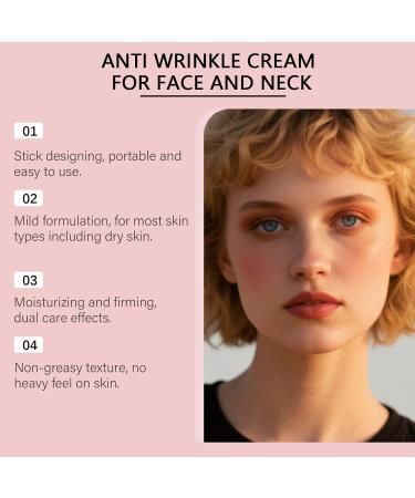  homomdy Collagen balm stick moisturizing collagen sticks anti-wrinkle face and eye cream hydrating and firming smooths and firms sagging skin improves elasticity (2pcs) - Buy Online on GoSupps.com