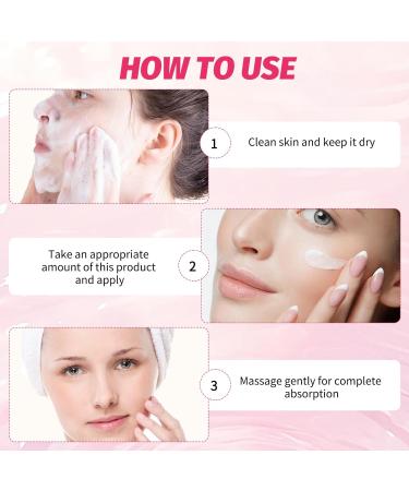 Collagen Jelly Cream Collagen Cream Collagen Booster Gel Collagen Face Cream for Women Strengthens Skin Barrier Deeply Hydrates Suitable for All Skin Types (100g) - Buy Online on GoSupps.com
