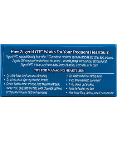 Zegerid OTC Acid Reducer Capsules 14 ct - Pack of 3 | Zegerid - Buy Online on GoSupps.com