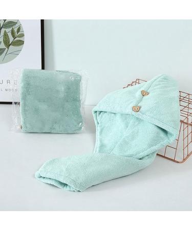 3PCS Microfiber Hair Towel Set with Shower Cap - Fast Drying Absorbent Hair Wrap for Long Curly Hair - Ideal for Shower, Spa, Salon - Buy Online on GoSupps.com
