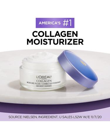 L'Oreal Collagen Moisture Filler DayNight Cream 1.7 oz - Hydrating Anti-Aging Formula - Buy Online on GoSupps.com