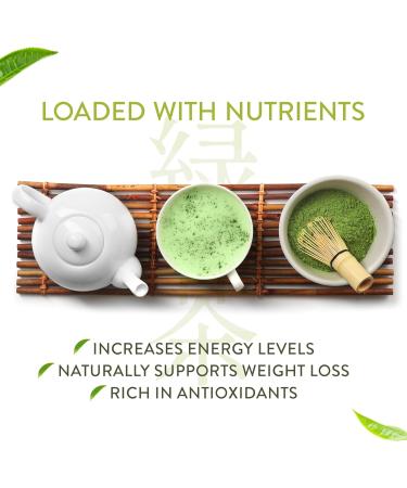 Ceremonial Grade Matcha Green Tea Powder (40g) Free from Added Sugars & Preservatives Harvested Organically in Uji Kyoto Improve Your Focus & Energy Elevate Your Well-Being - Buy Online on GoSupps.com