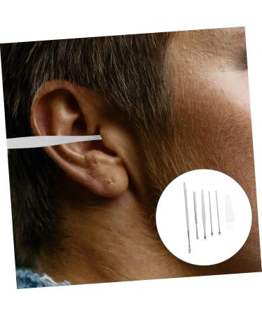 FOMIYES 4 Sets Ear Pick Tool - Stainless Steel Ear Cleaner & Wax Removal Kit for Kids & Adults - Effective Ear Wax Curette & Cleaning Spoon - Buy Online on GoSupps.com