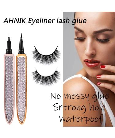 Latex-Free Eyeliner Lash Glue for Sensitive Eyes | Strong Hold Waterproof Eyelash Glue Pen for False Lashes - Buy Online on GoSupps.com