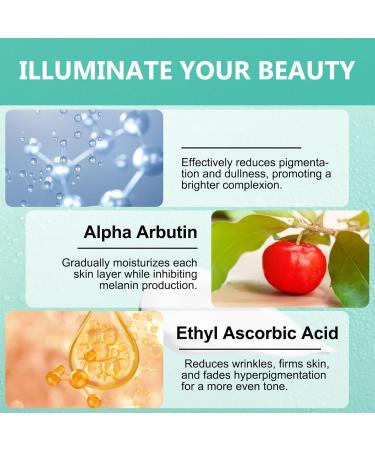 Dark Spot Correcting Glow Serum Korean Dark Spot Correction Serum Skincare Glow Intense Eclaircissant Anti-Stain Cream With Retinol And Hyaluronic Acid Lightening Cream (1) - Buy Online on GoSupps.com