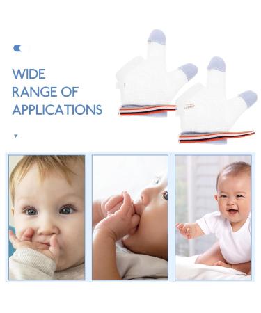 Adorainbow Baby Teething Gloves - Thumb Sucking Stopper & Nylon Mesh Finger Protector for Toddlers | Unisex Teething Solutions - Buy Online on GoSupps.com
