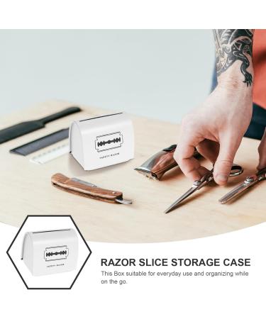 FRCOLOR Metal Razor Blade Disposal Case - Safe & Secure Blade Disposal Container for International Shipping - Buy Online on GoSupps.com