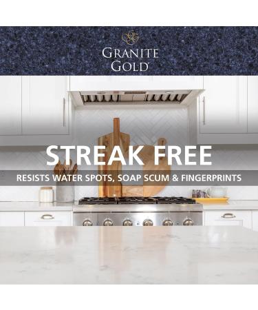 Granite Gold Quartz Clean & Shine - Streak-Free Cleaner for Quartz Surfaces | 64oz + 2x24oz (Pack of 3) - Polishes & Deep Cleans Silestone LG & More - Buy Online on GoSupps.com