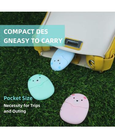 BAIKAFU 9 Boxes (450 Sheets) Paper Soap Sheets for Hand Washing - Portable & Disposable Travel Soap for Camping, Hiking & Outdoor Activities - Buy Online on GoSupps.com