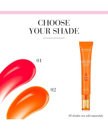 Bourjois Healthy Mix Sorbet Blush 02 Apricot | Buy Online | International Shipping Available - Buy Online on GoSupps.com