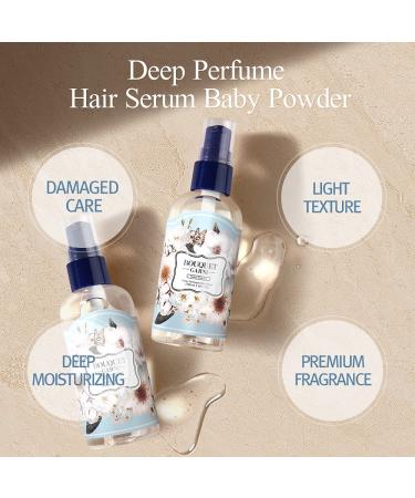 Bouquet Garni Deep Perfume Hair Serum - Long Lasting Baby Scent - Hair Treatment Oil for Women - Hydrating Amino Protein Formula - 3.4 Fl Oz - Buy Online on GoSupps.com