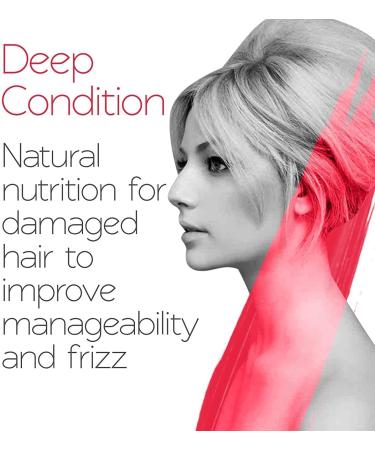 Coconut Oil & Keratin Hair Mask - Hydrating Deep Conditioning Treatment for Dry, Damaged Hair - 215ml - Buy Online on GoSupps.com