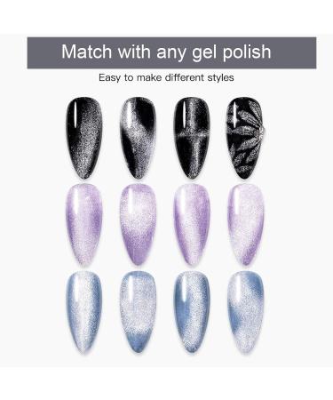 5pcs Professional Nail Polish Magnet Pen Set - Manicure Tool for UV Gel Polish - Perfect for Nail Art - Buy Online on GoSupps.com