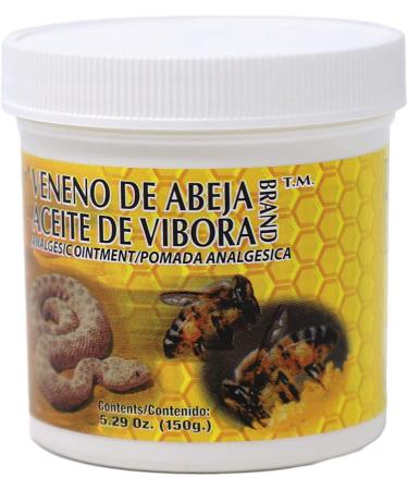 Veneno De Abeja Aceite Vibora Pain Relief Ointment 5.29 Oz Jars (Pack of 2) - Reduce Inflammation, Fresh Scent, Topical Analgesic - Buy Online on GoSupps.com