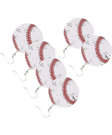 15 Pairs baseball earrings dangle earrings womens gifts earrings for women orrous sports balls earrings statement earrings for women ear jewelries Fashion lovers basketball leather - Buy Online on GoSupps.com