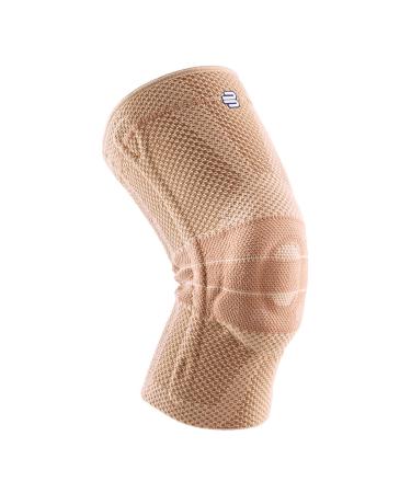 Bauer enemy Kniebandage Genuzrain Comfort Unisex To relieve stabilize and activation after injury surgery or chronic such as gonarthrosis (joint wear) or arthritis nature size: 4c without silicone edge
