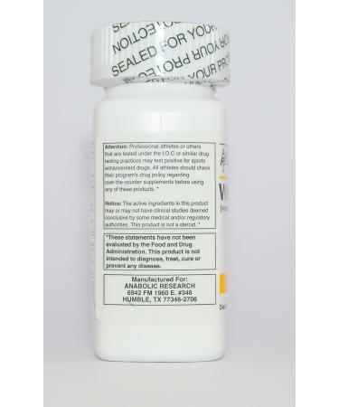 Winn-50 Anabolic Research Supplement - Build Lean Muscle, Enhance Strength, and Boost Athletic Performance - 90 Capsules - 1 Month Supply - Buy Online on GoSupps.com