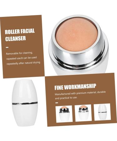 FOMIYES 3 Pcs Facial Oil Absorbing Ball Volcanic Face Roller Facial Oil Cleaning Roller The Face Cleaner 5x2.8cmx3pcs Whitex3pcs - Buy Online on GoSupps.com