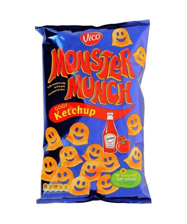 G n rique Vico Monster Munch Ketchup Flavour 85 g 85 g Pack of 6 Sold as a Set