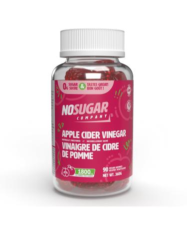 Apple Cider Vinegar Gummies with The Mother Sugar Free Gummies Helps Digestion Keto Friendly Vegan Non-GMO and Gluten-Free 600mg Natural ACV Gummies - 90 Days Supply
