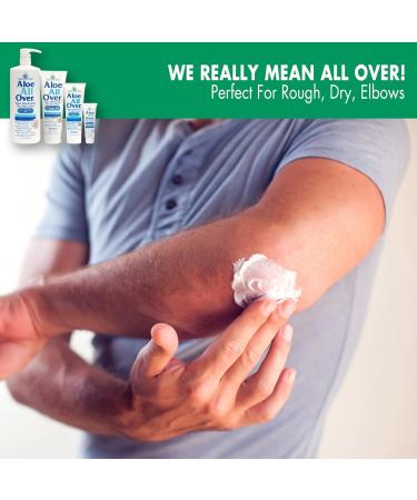Ultra Aloe All Over Super Moisturizing Lotion - 72% Aloe Vera Gel - Restores Dry Skin - Pack of 2 - 4 Fl Oz each - Buy Online on GoSupps.com