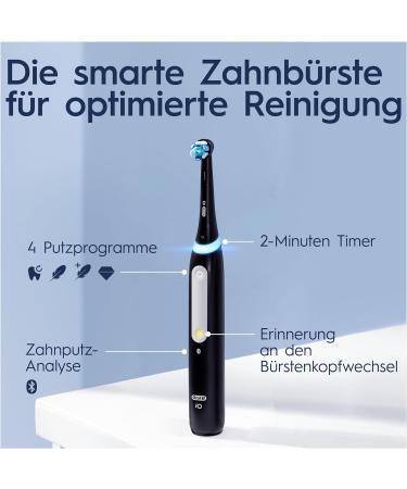 Oral-B io Series 4 Electric Toothbrush Double Pack - Test Winner by Stiftung Warentest (12/2023) | Global Shipping Available - Buy Online on GoSupps.com