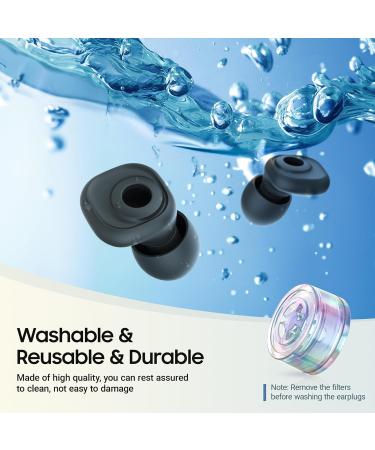 High-Quality Reusable Silicone Earplugs for Concerts | 23dB Noise Reduction | 8 Ear Tips Included | Perfect for Musicians & Events - Buy Online on GoSupps.com