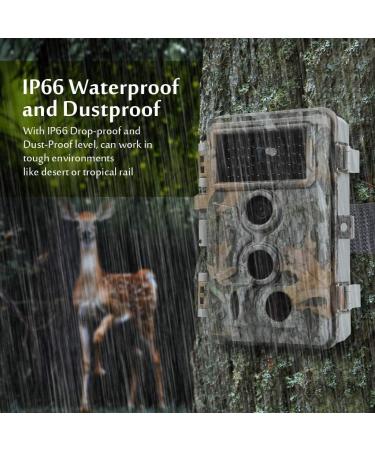 Buy Blazevideo Wild Camera 32MP 1296P - IP66 Waterproof Surveillance for Hunting & Forest Monitoring - Buy Online on GoSupps.com