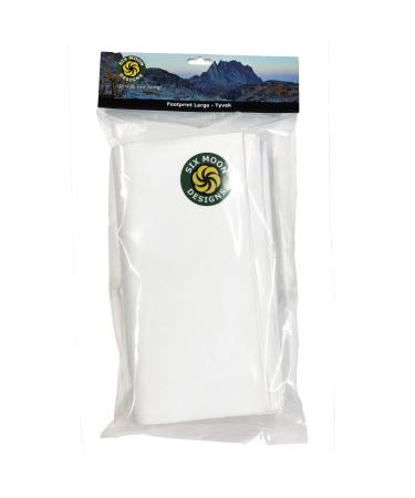 Six Moon Designs Tyvek Footprint - Large - Lightweight Only 7oz. - Helps To Protect Your Tent Floor from Sticks and Rocks.