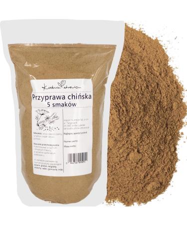 Kuchnia Zdrowia - Chinese 5 Spice Powder - Flavored Oriental Spices - No Additives - Leak-Proof Zipper Packaging - Doypack: (200 Grams)
