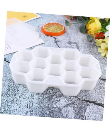 Zerodeko 2pcs 12 Silicone Molds Silicone Ice Cube Trays with Lid Cat Mug 12 Grids Ice Mold Ice Cubes Ice Box 13X9 CM White - Buy Online on GoSupps.com