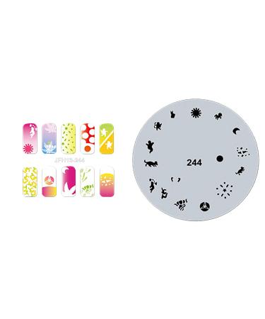Fingernail stencil (airbrush nail art) Fengda JFH13-244