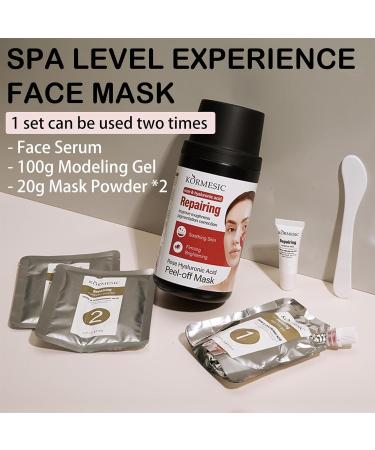 Jelly Face Mask Peel Off Face Mask Powder Moisturizing & Hydrating Face Masks Spa Rose Smoothing Facial Mask Skincare Set for Home Spa - Buy Online on GoSupps.com
