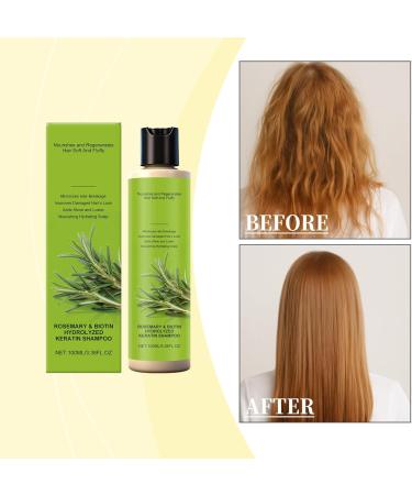  Generisch Rosemary hair growth shampoo for women and men organic hair growth shampoo with hydrolyzed keratin anti-hair loss repairing and nourishing scalp treatment - Buy Online on GoSupps.com