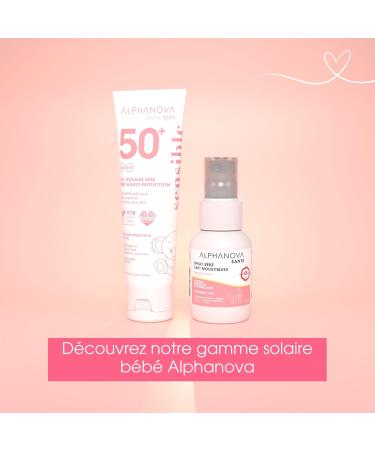 ALPHANOVA Lait Solaire B b SPF50+ DAILY SUN - Visage et corps - Hypoallerg nique - peaux sensibles - sans parfum 50ml - Buy Online on GoSupps.com