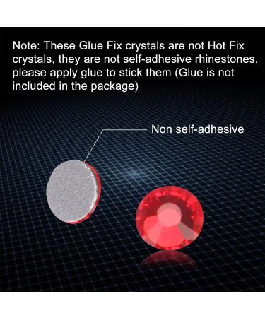 Jollin Siam Red Rhinestones - Flat Back Glass Gems for Crafting | 576pcs ss20 - Buy Online on GoSupps.com
